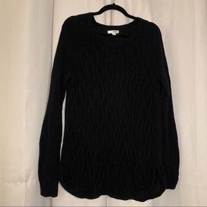 Sonoma Women's Sweater Black Sweater Knit Sweater Medium